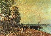 Alfred Sisley The Tugboat oil painting picture wholesale